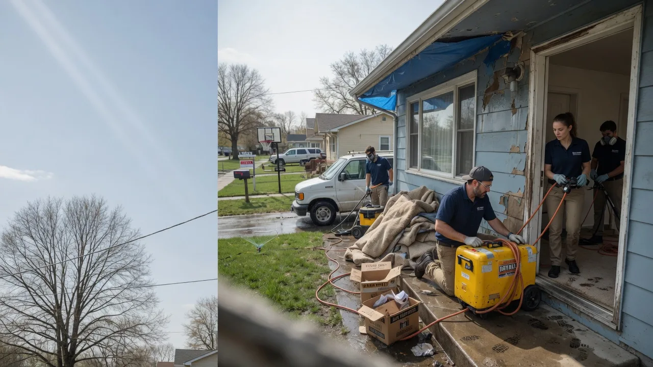 Basement Flood Cleanup in Walnutport, PA near me